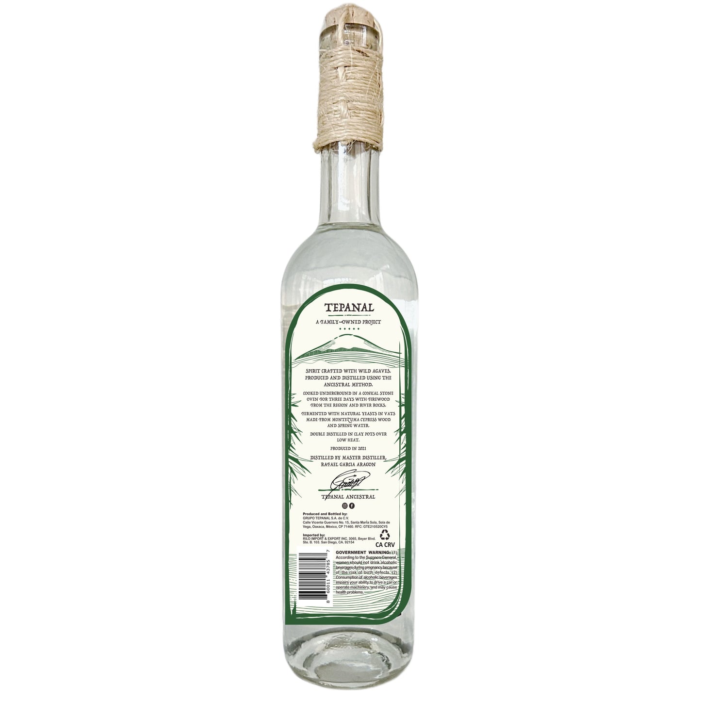 Tepanal Madurado Tobala Batch 3 : TO202103 Ancestral Agave Spirit 750ml