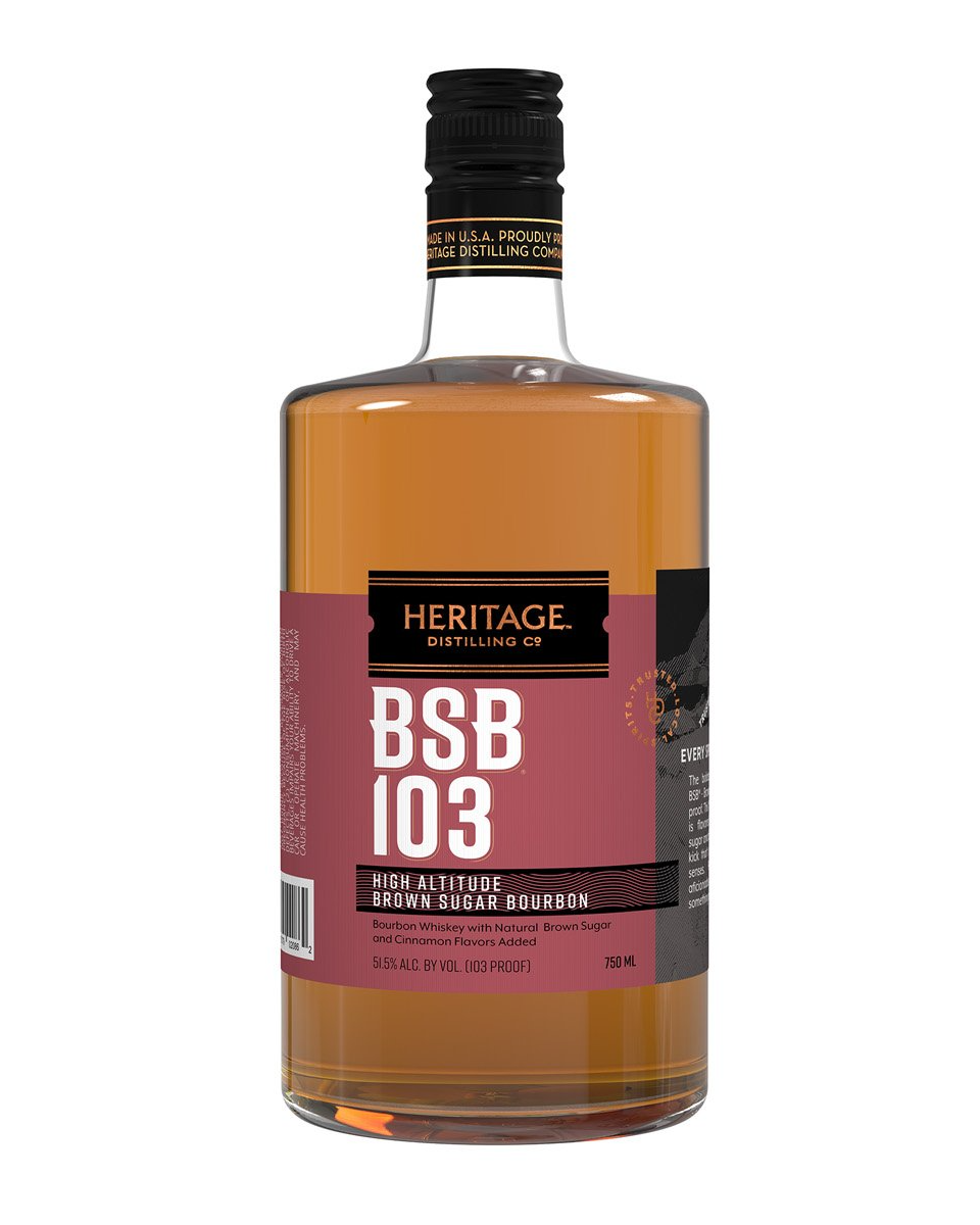 BSB 103 Proof Brown Sugar Bourbon Whiskey 750ml