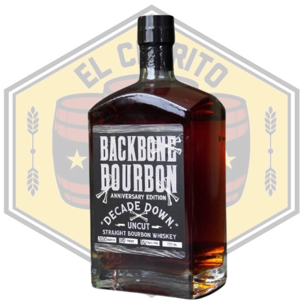 Backbone Anniversary Edition Decade Down Uncut Straight Bourbon Whiskey 750ml