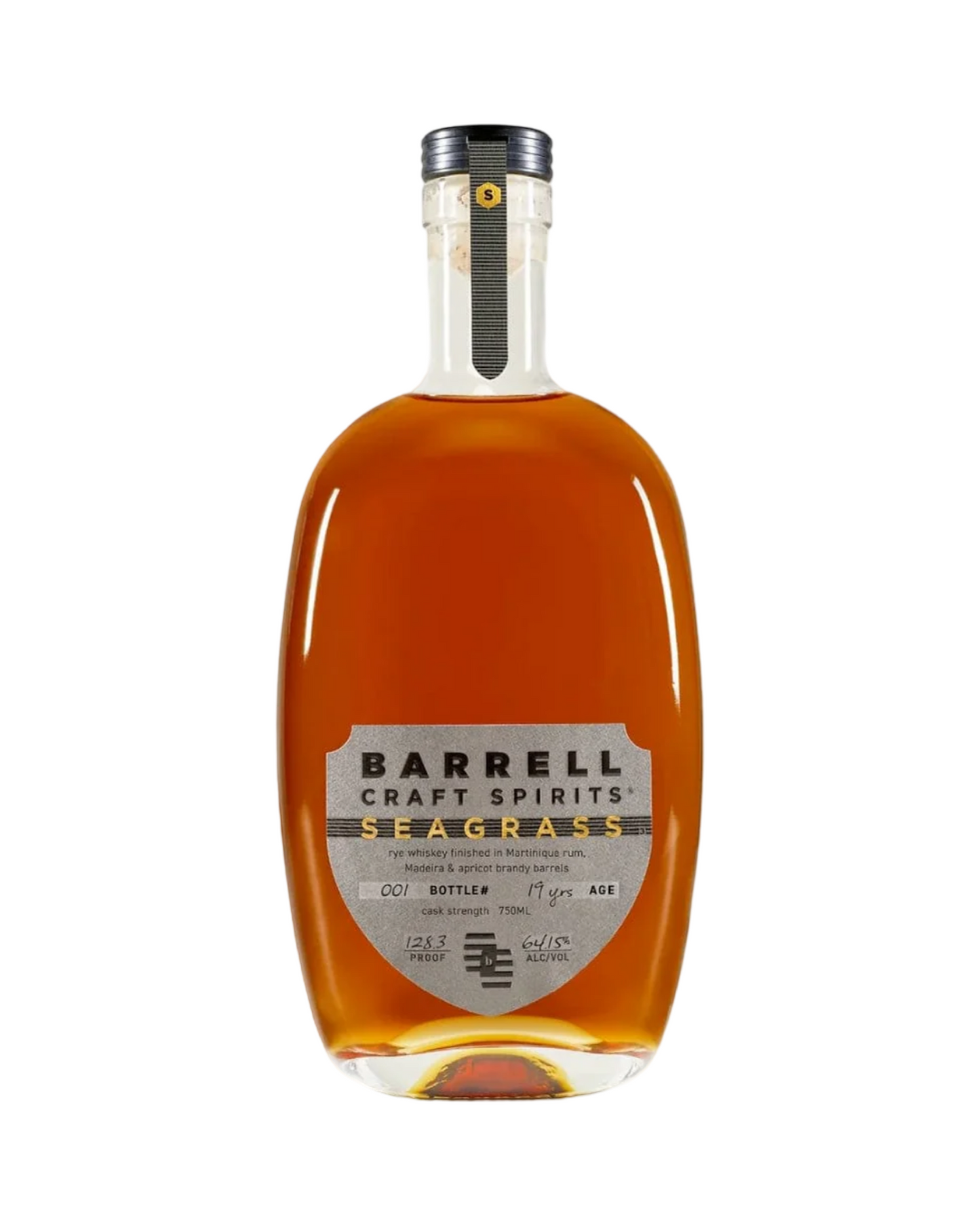 Barrell Craft Spirits Seagrass 19 Year Old Rye Whiskey