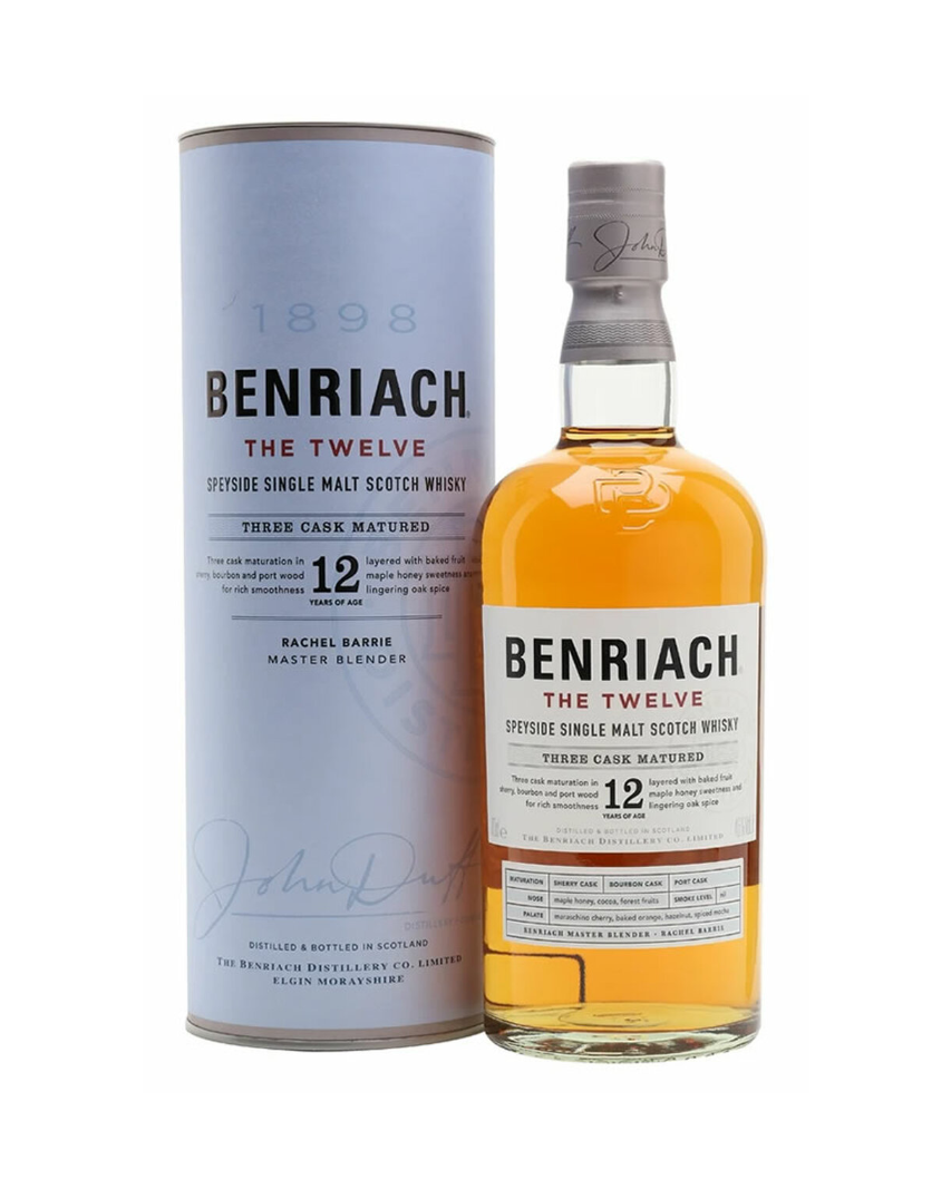 Benriach 12 Year Old Single Malt Scotch 750ml