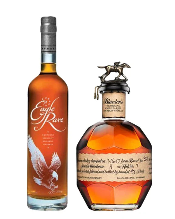 Blanton's and Eagle Rare Bourbon Bundle 750ml 2-Pack