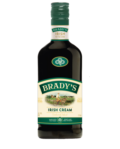 Brady's Irish Cream Liqueur Plastic Bottle 1.75Lt