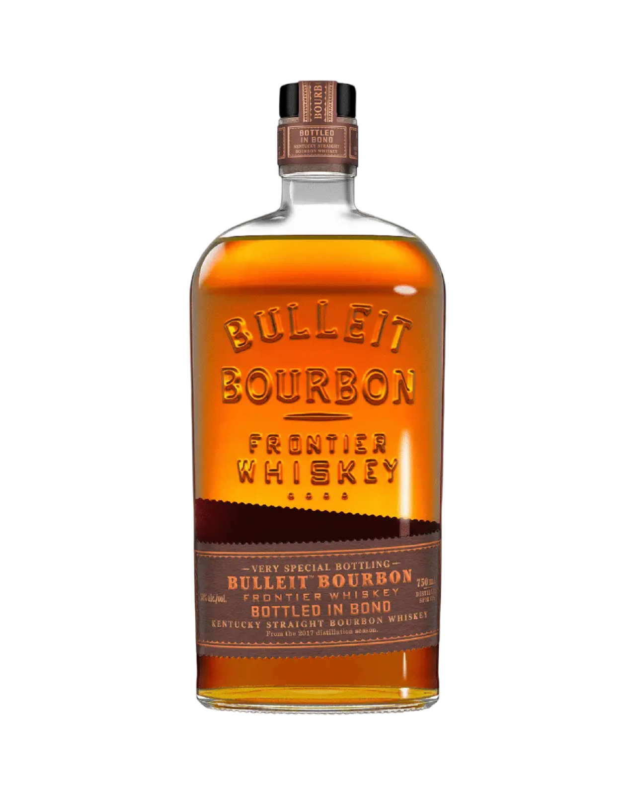 Bulleit Bottled In Bond Straight Bourbon Frontier Whiskey 750ml