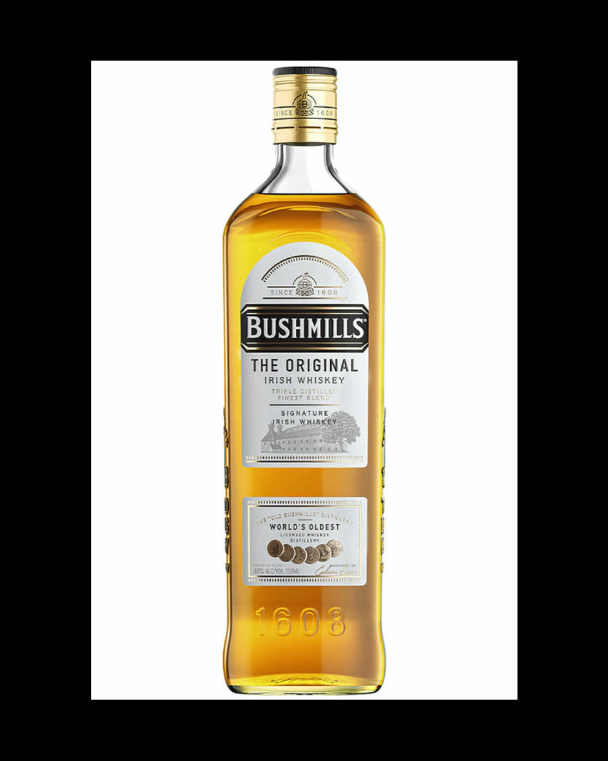 Bushmills Original Triple Distilled Smooth & Mellow Blended Irish Whiskey 750ml