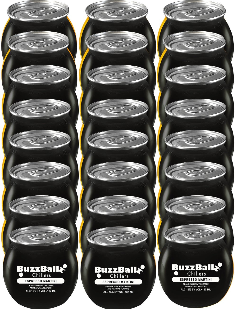 Buzz Ballz Espresso Martini Cocktail 200ml Bundle 24-Pack