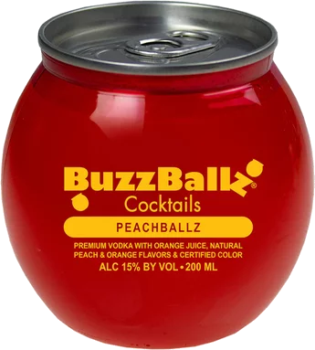 Buzz Ballz Peachballz 200ml Bundle 24-Pack