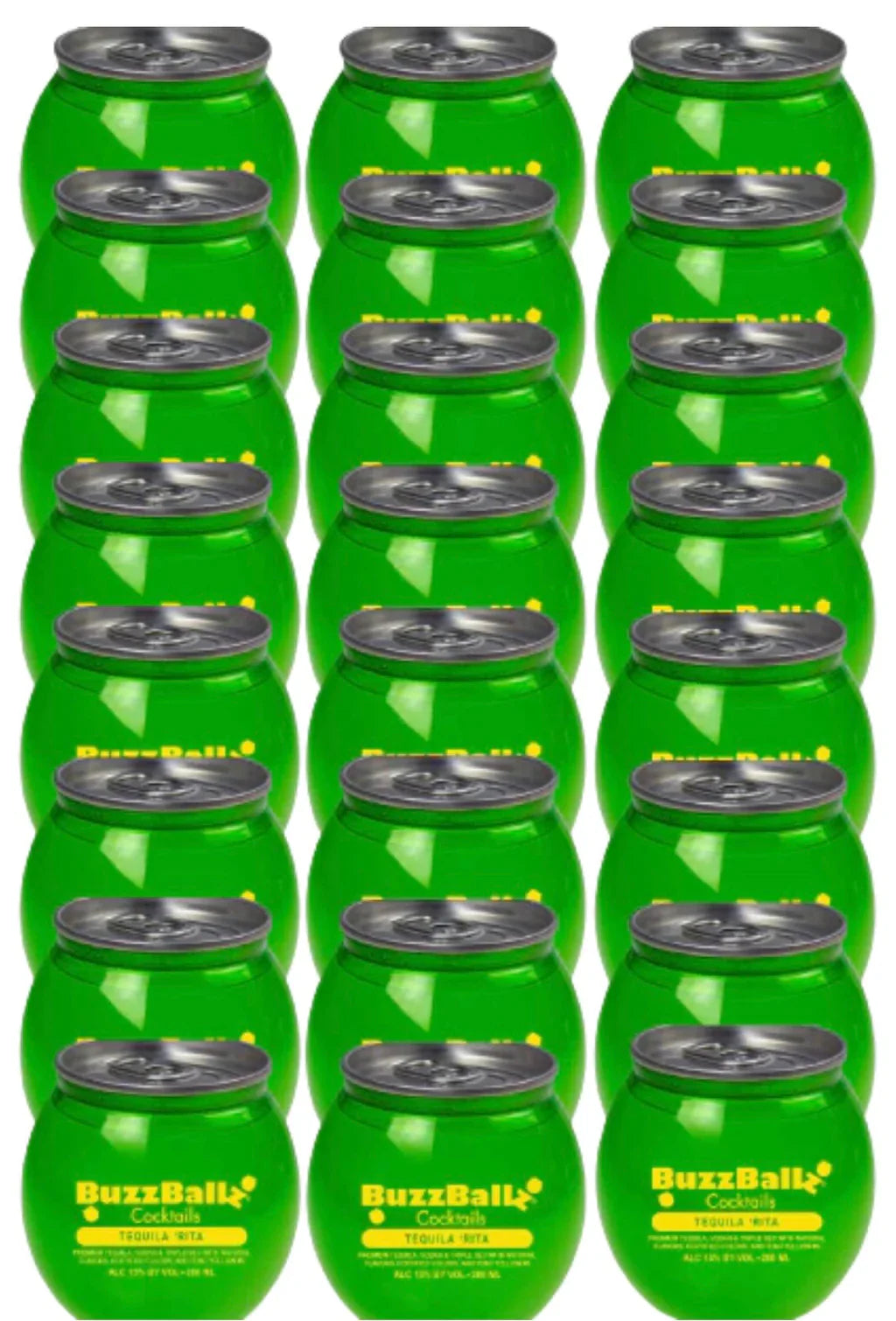 Buzz Ballz Tequila Rita Cocktails 200ml Bundle 24-Pack