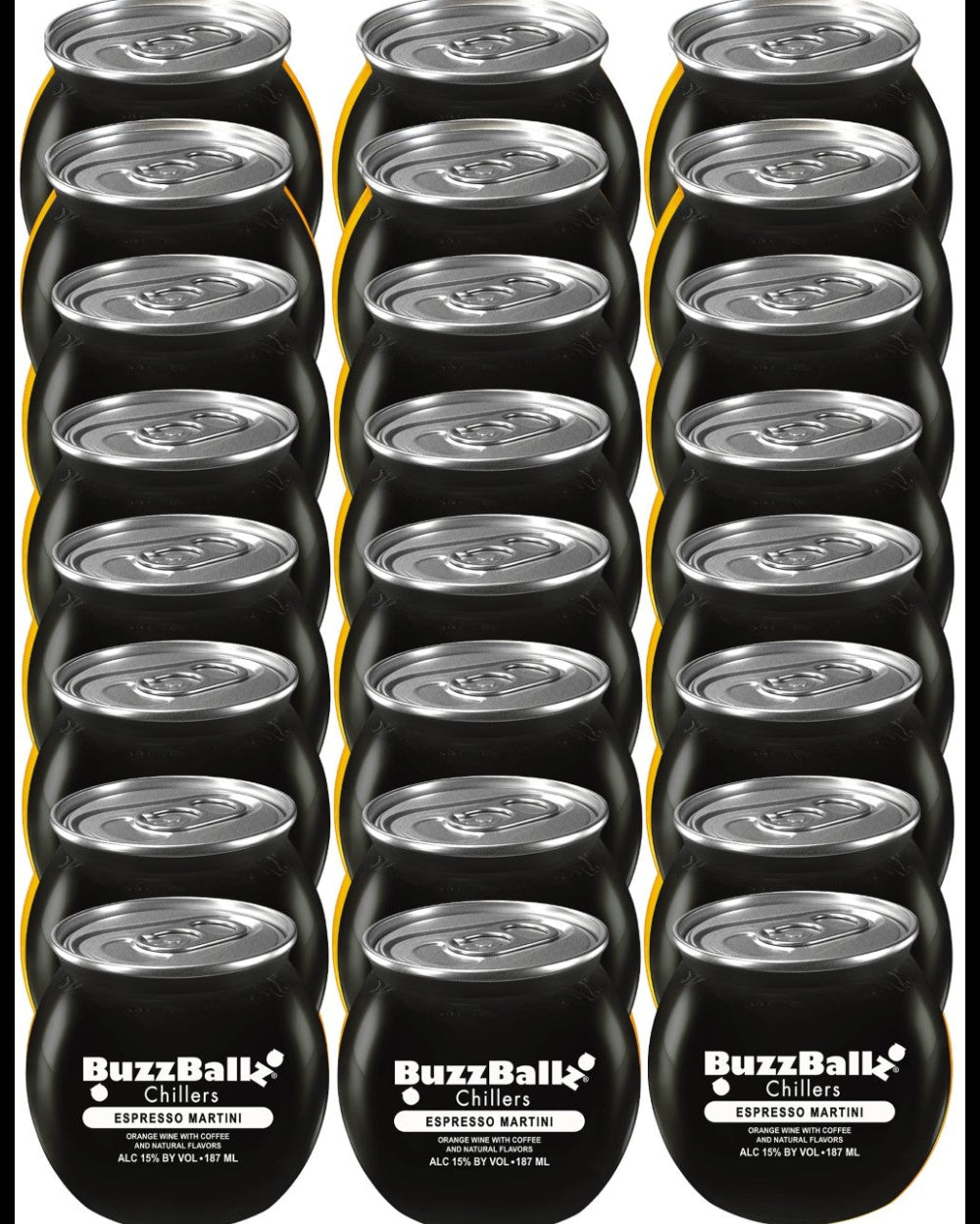 Buzz Ballz Espresso Martini Cocktail 200ml Bundle 24-Pack