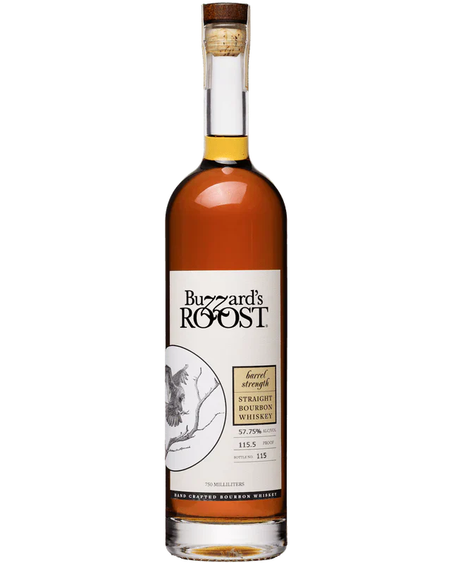 Buzzard's Roost Barrel Strength Straight Bourbon Whiskey 750ml