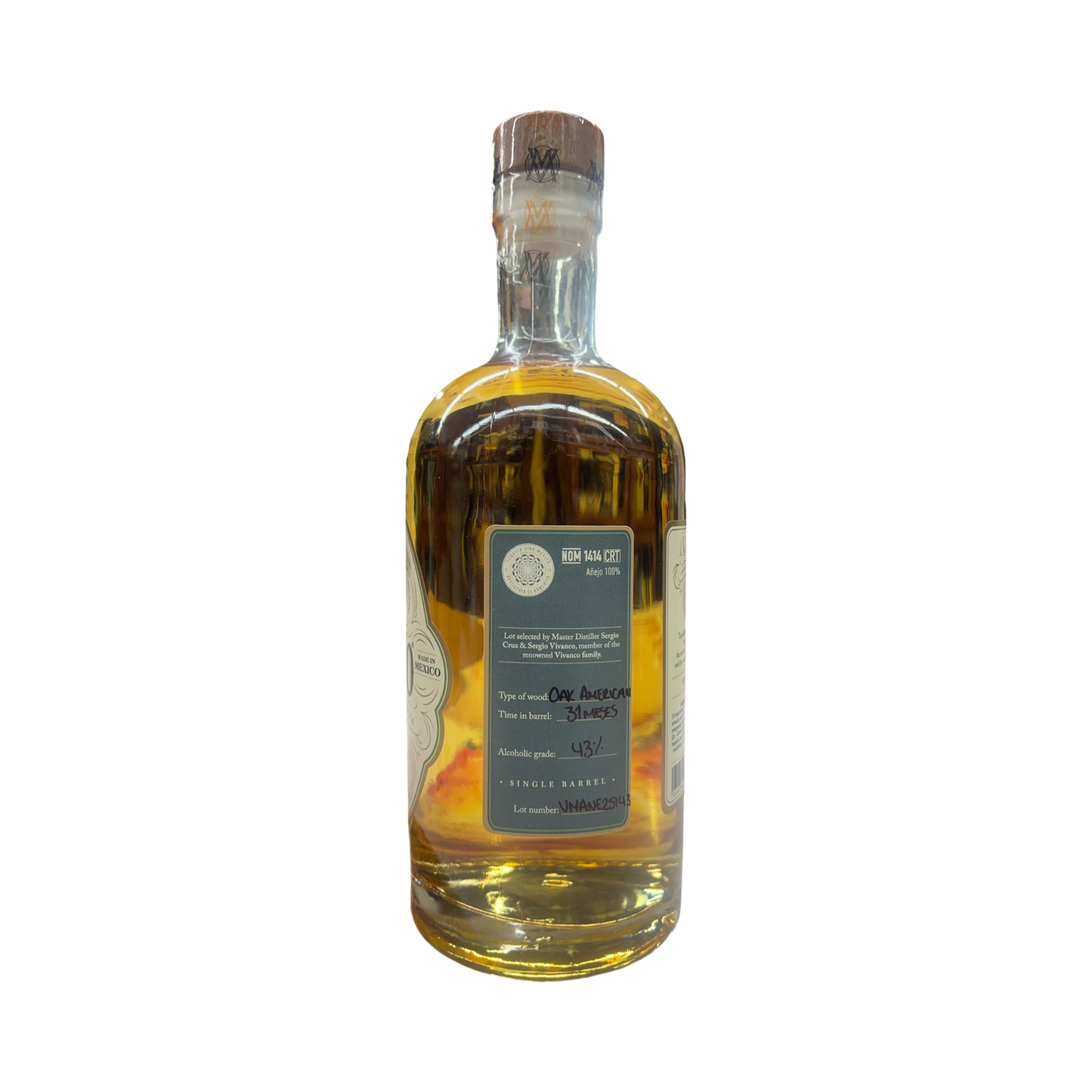 Viva Mexico Single Barrel Anejo Tequila (El Cerrito Liquor Exclusive) 86 Proof
