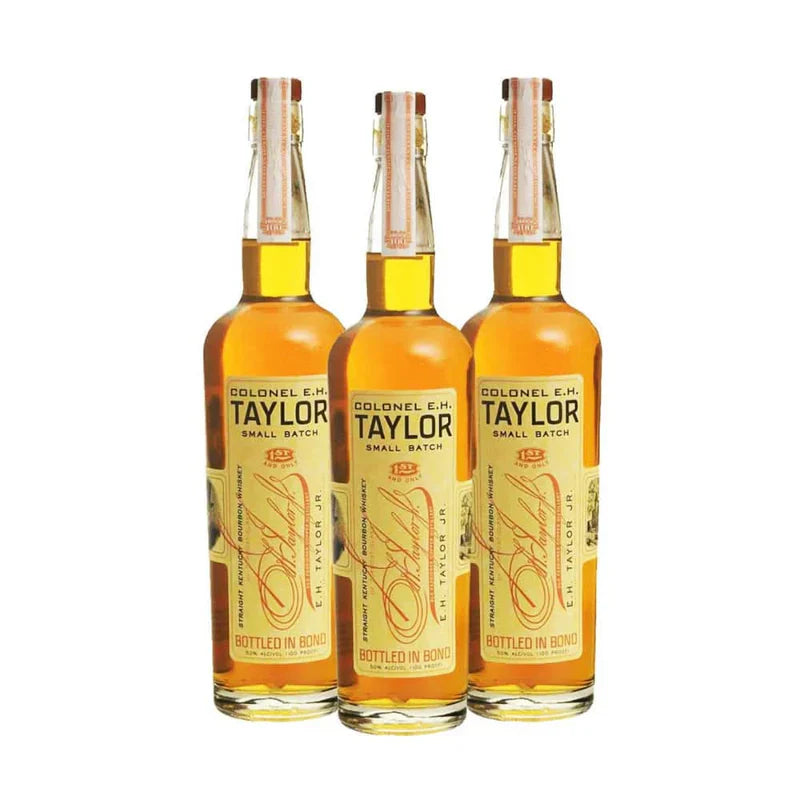 Colonel E.H. Taylor Jr. Small Batch Bourbon Whiskey 750ml Bundle 3-Pack