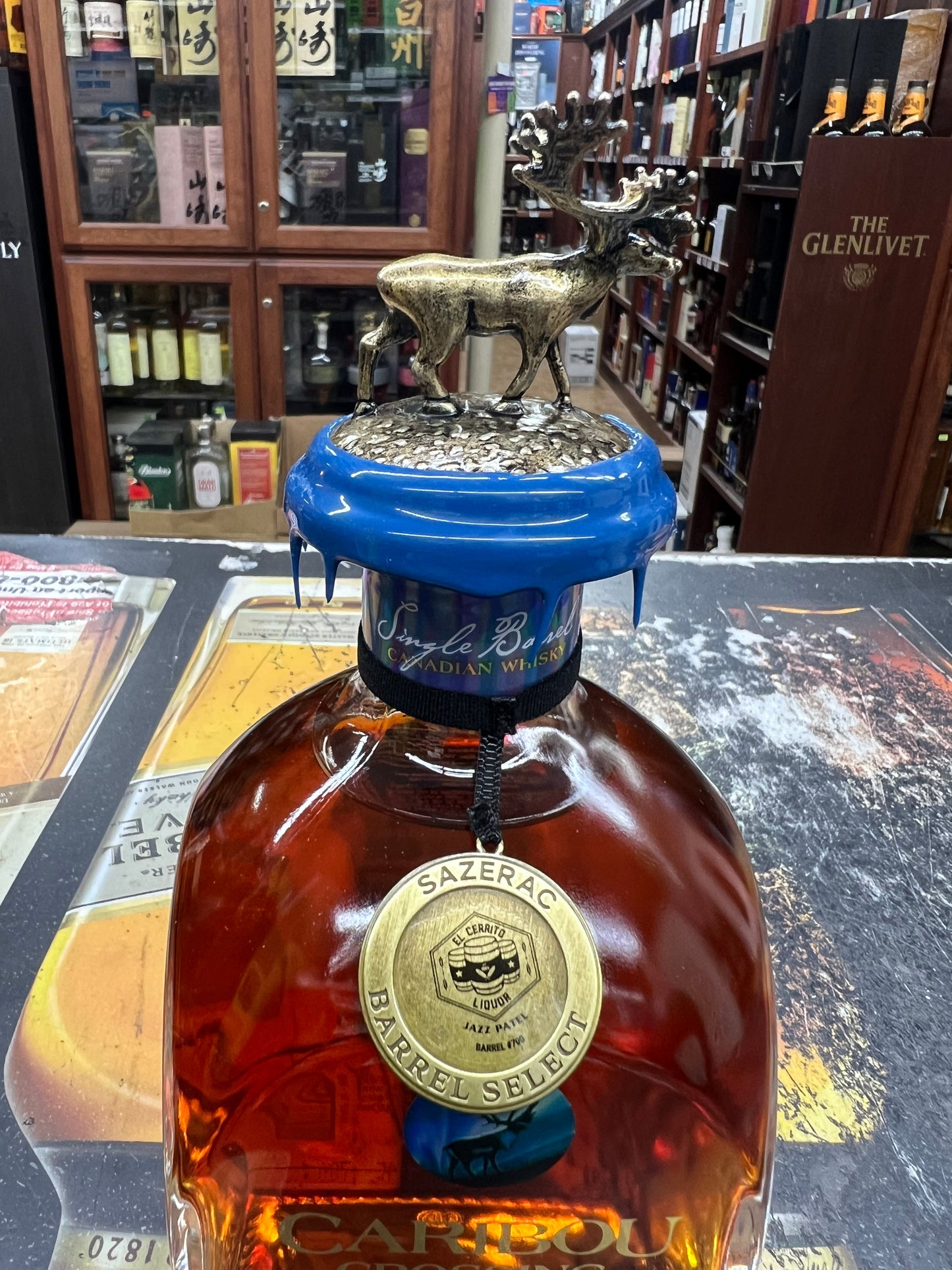 Caribou Crossing Single Barrel Canadian Whisky (El Cerrito Liquor Exclusive) 750ml
