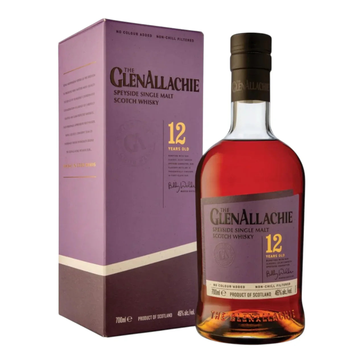 GlenAllachie 12 Year Old Single Malt Scotch Whisky 700ml