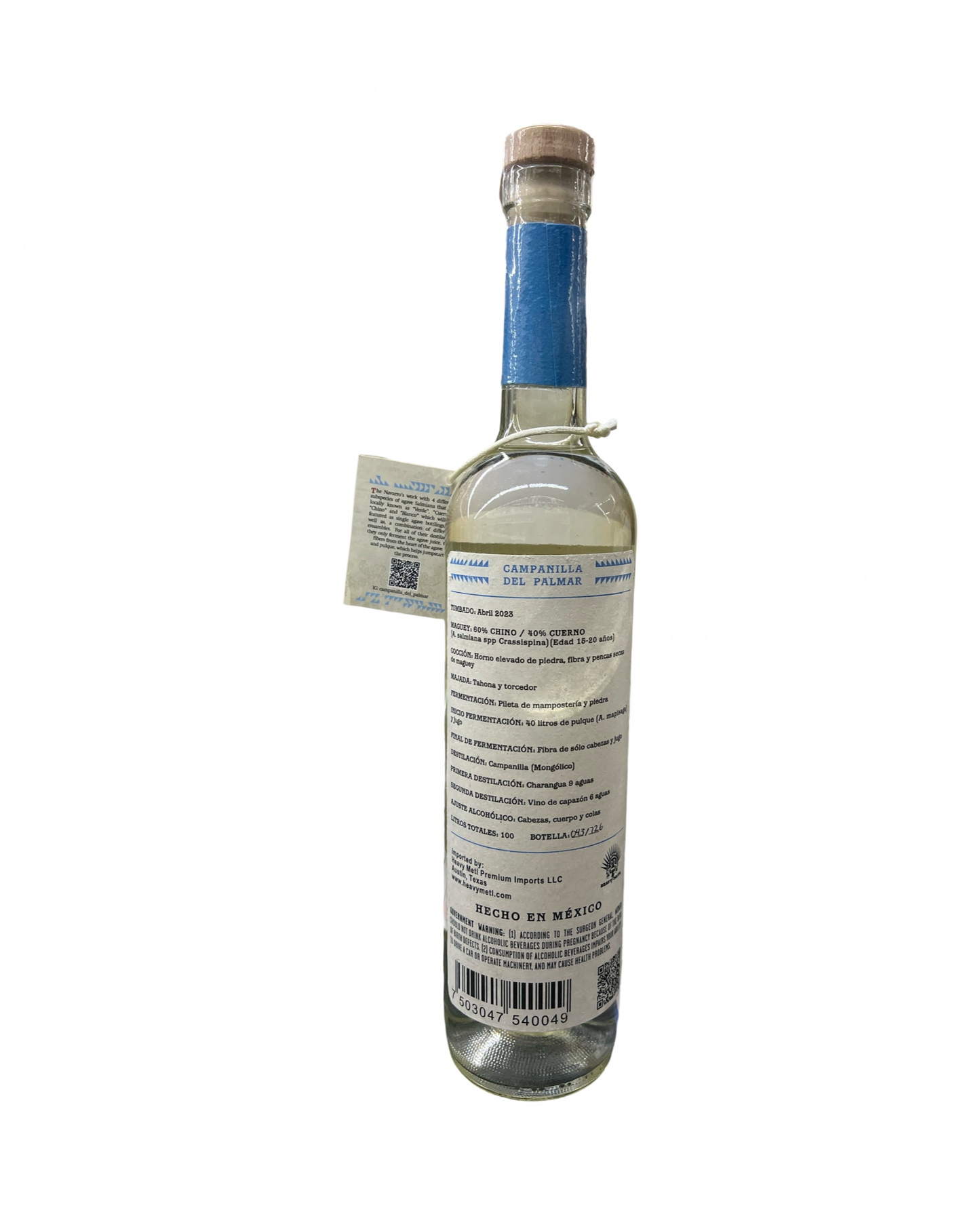Campanilla del Palmar Chino y Cuerno M. Maria de la Luz Martinez Mezcal