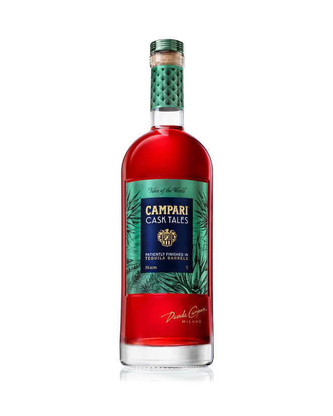 Campari Cask Tales Tequila Barrels Bitter Aperitif 1Lt