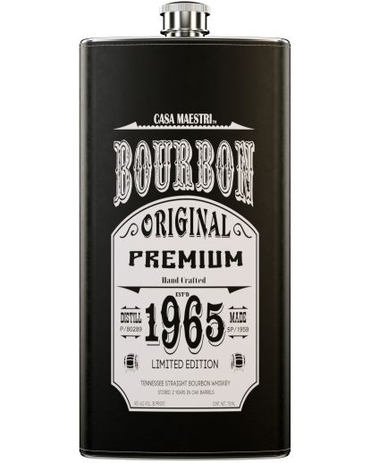 Casa Maestri 1965 Flask Limited Edition Straight Bourbon Whiskey 750ml
