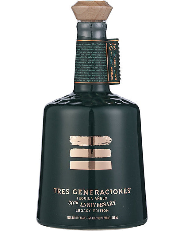 Casa Sauza Tres Generaciones Legacy Edition 50th Anniversary Anejo Tequila 750ml