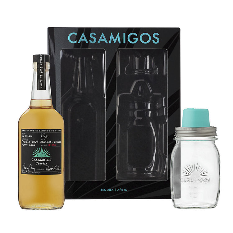 Casamigos Anejo Tequila With Mason Jar Juicer 750ml