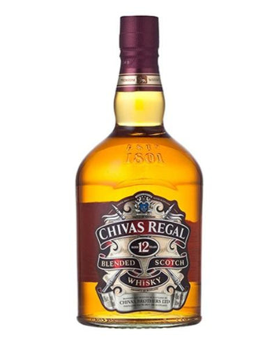 Chivas Regal 12 Year Old Blended Scotch Whisky 1.75Lt