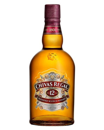 Chivas Regal 12 Year Old Blended Scotch Whisky 750ml