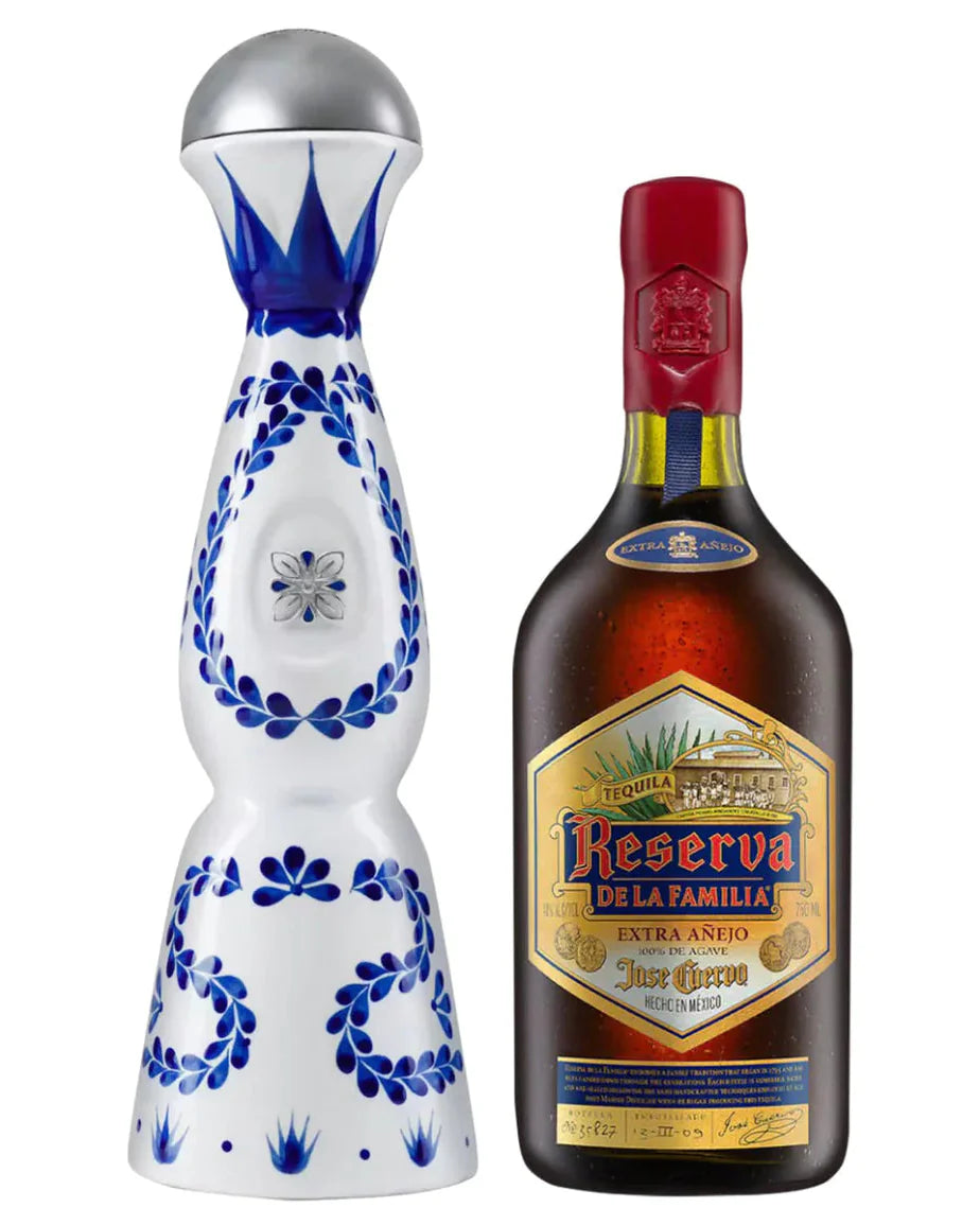 Clase Azul Reposado Tequila & Jose Cuervo Extra Anejo Tequila Bundle Pack 750ml