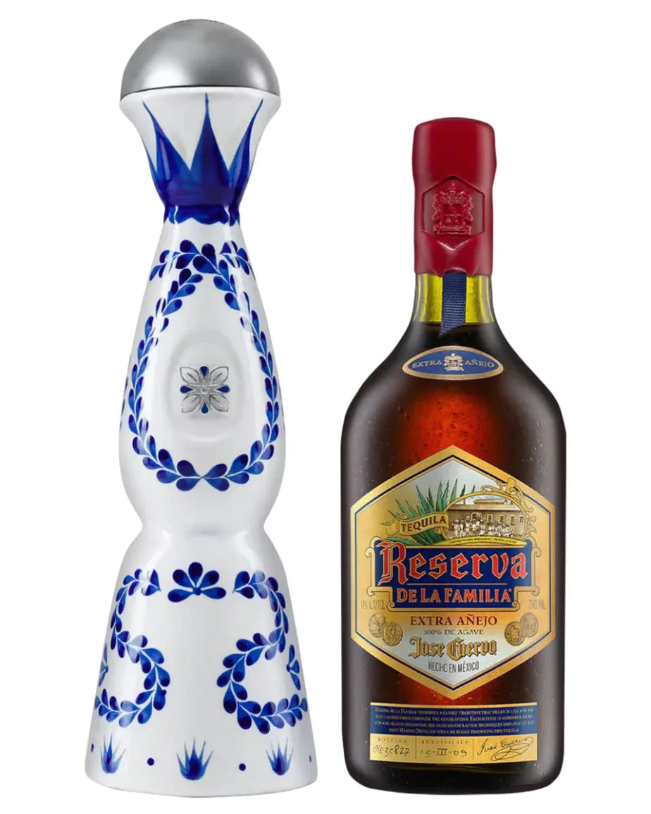 Clase Azul Reposado Tequila & Jose Cuervo Extra Anejo Tequila Bundle Pack 750ml