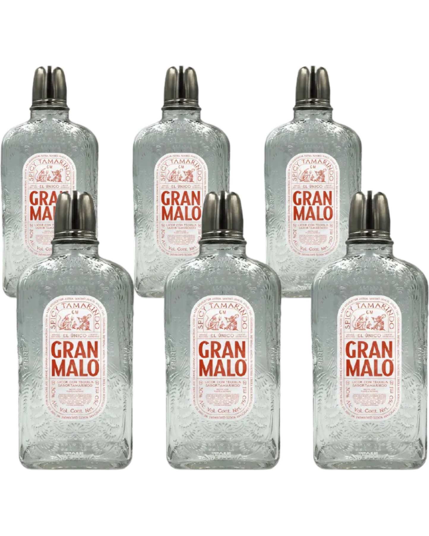 Gran Malo Spicy Tamarindo Tequila Liqueur Bundle 6-Pack