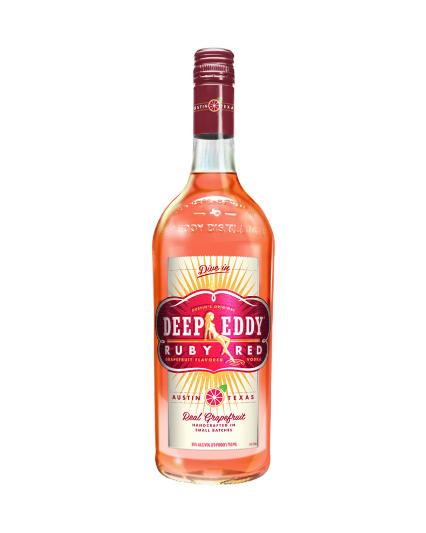 Deep Eddy Ruby Red Real Grapefruit Vodka 750ml