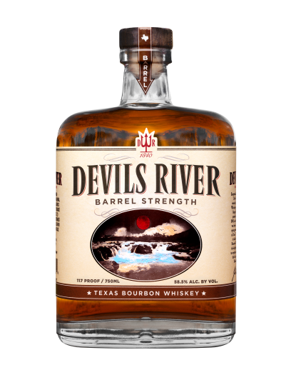 Devils River Barrel Strength Bourbon Whiskey 750ml