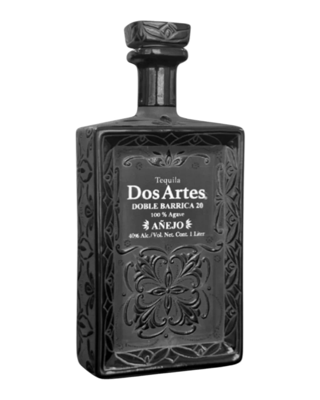Dos Artes Doble Barrica 20 Anejo Tequila Black Bottle Edition 1Lt