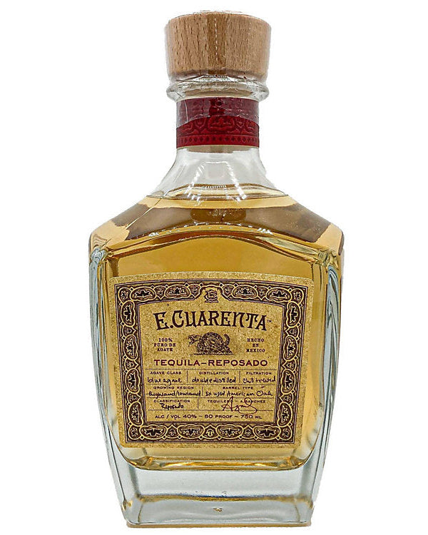 E. Cuarenta Reposado Tequila 750ml