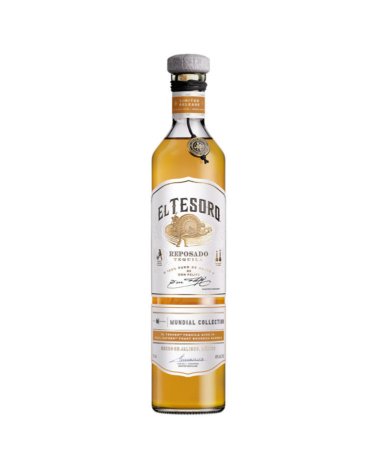 El Tesoro de Don Felipe Mundial Collection Basil Hayden Casks Reposado Tequila 750ml