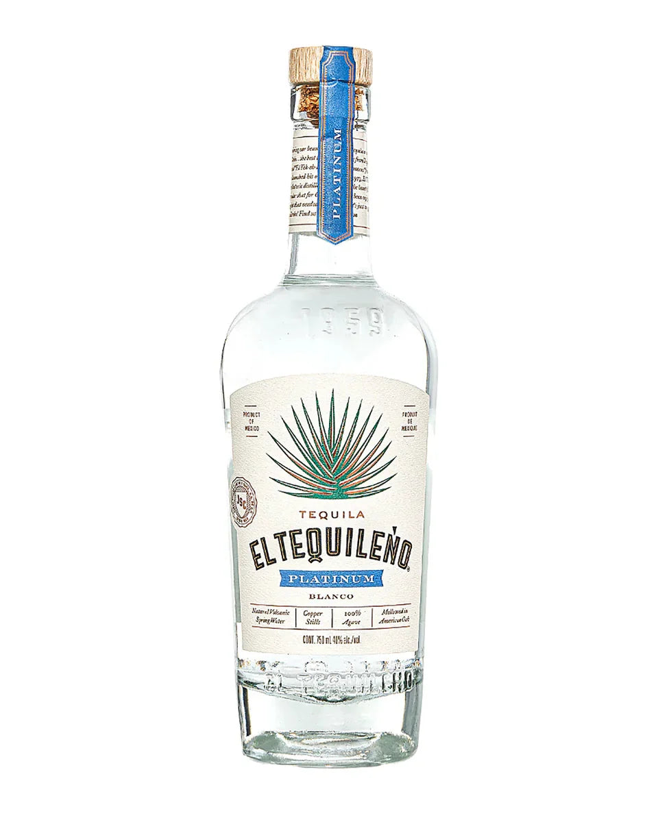 El Tequileno Platino Platinum Tequila 750ml