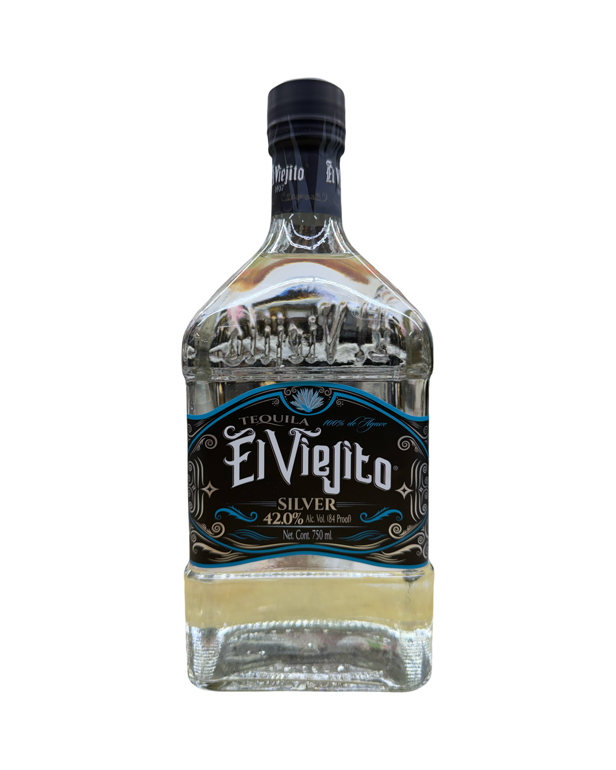 El Viejito Silver Tequila 750ml