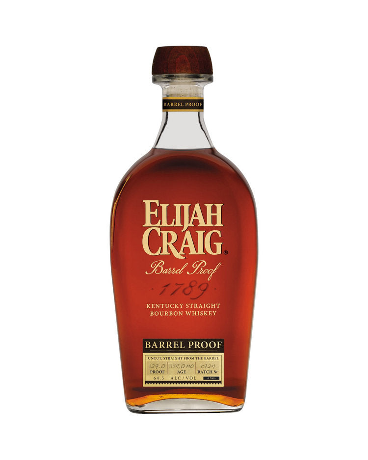 Elijah Craig Barrel Proof 10 Year Old Kentucky Straight Bourbon Whiskey 750ml