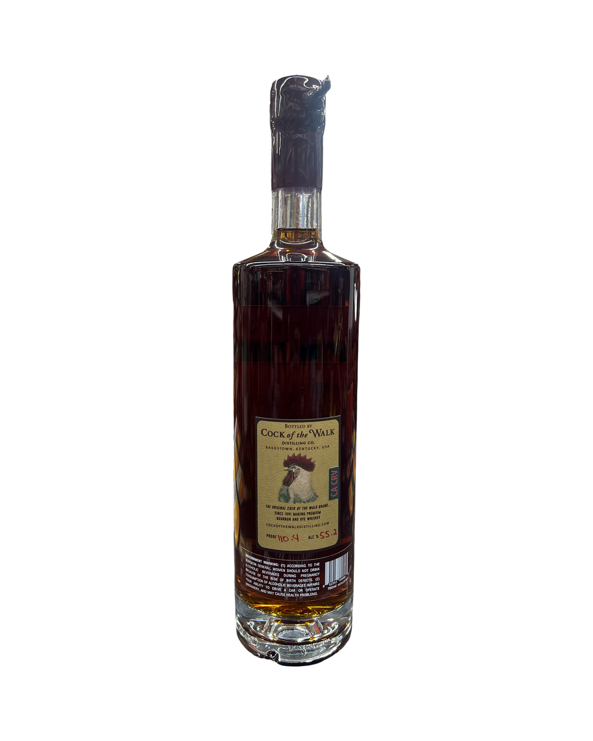 Cock of the Walk Proprietors Reserve Wheated Single Barrel El Cerrito Liquor Store Pick Bourbon Whiskey