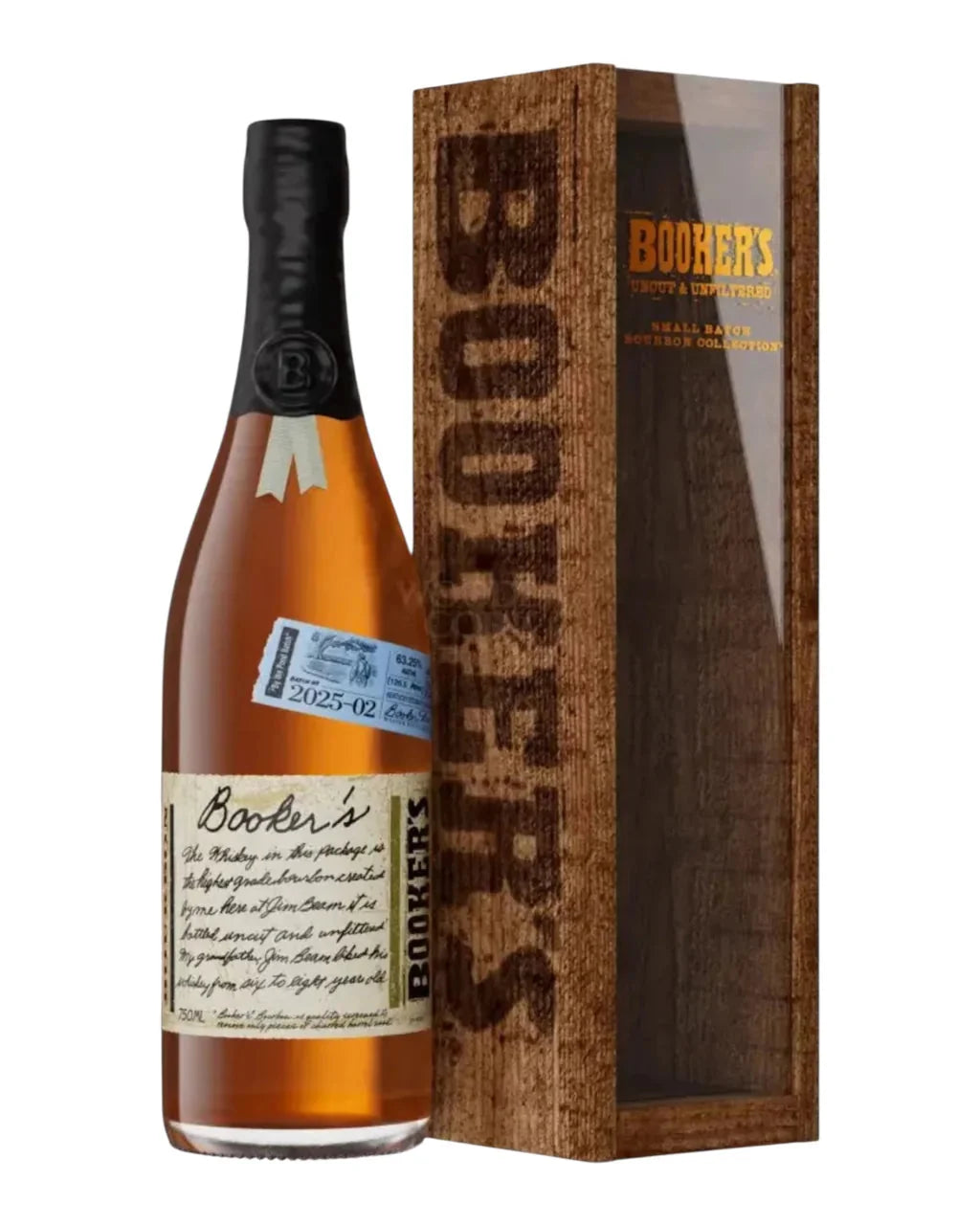 2025 Booker's Batch 2025-02 By the Pond Batch Kentucky Straight Bourbon Whiskey