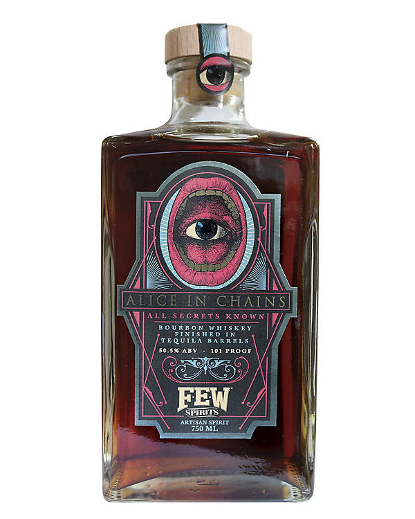 FEW Alice in Chains All Secrets Known Tequila Barrel-Finished Bourbon Whiskey 750ml