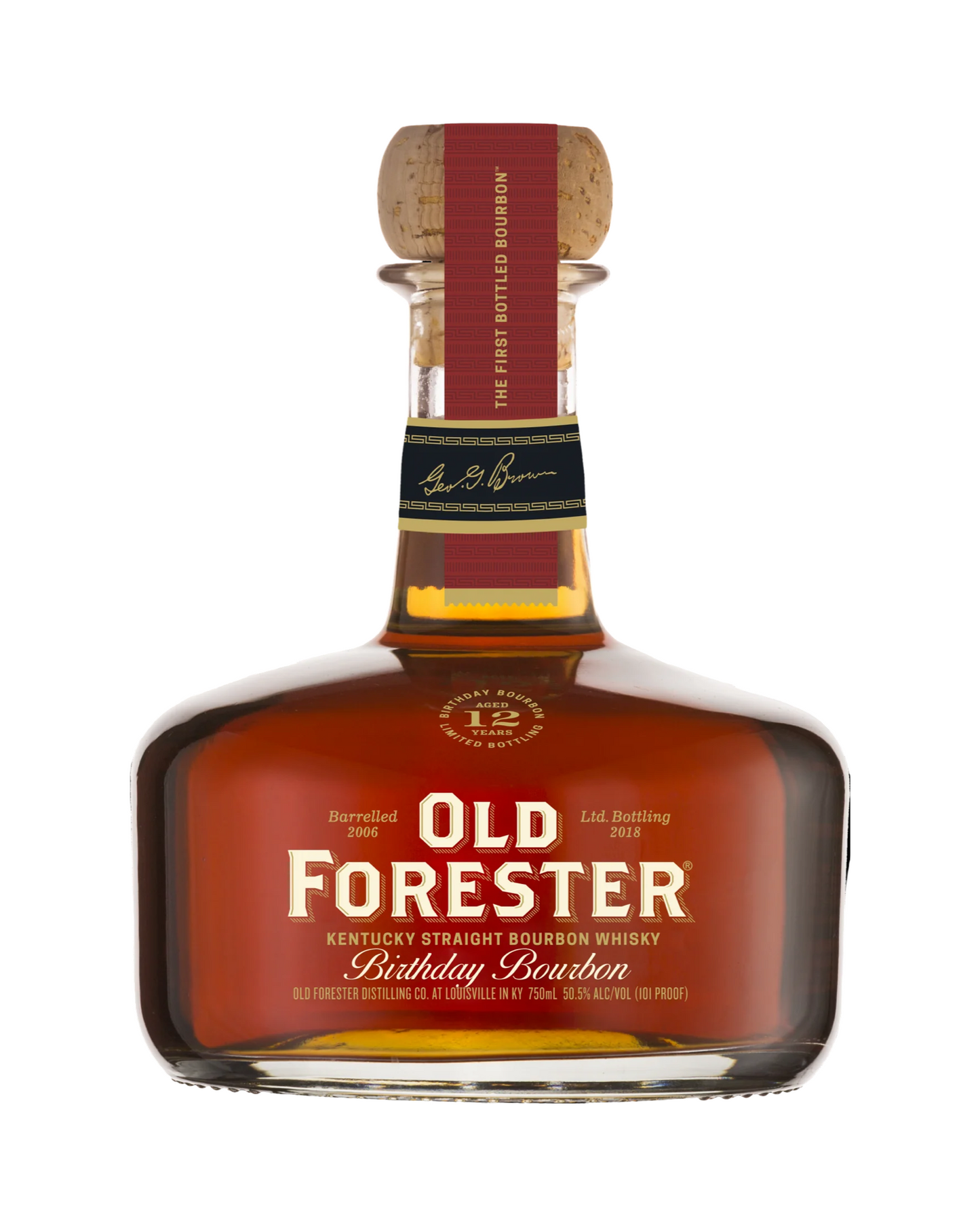 2018 Old Forester Birthday Bourbon Kentucky Straight Bourbon Whiskey 750ml