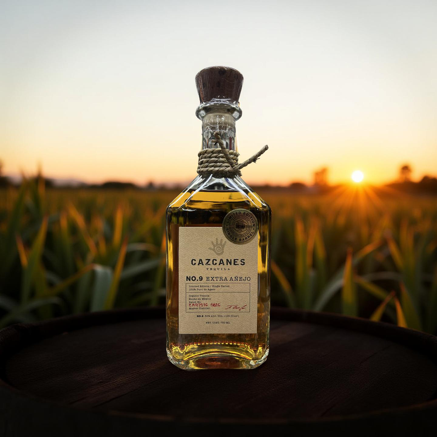 Cazcanes No.9 El Cerrito Liquor Store Pick Extra Anejo Tequila 750ml