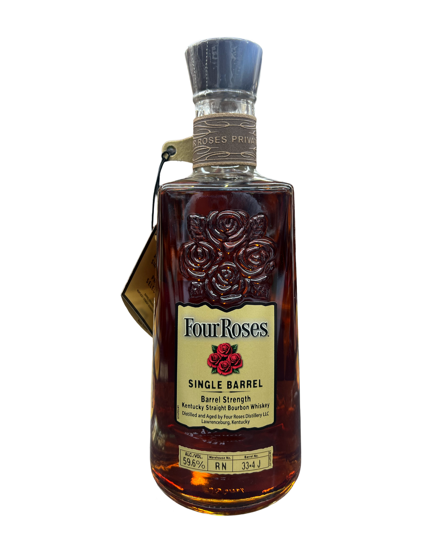 Four Roses Single Barrel Cask Strength OESV 8 Year 11 Months 119.2 Proof Old Kentucky Straight Bourbon Whiskey