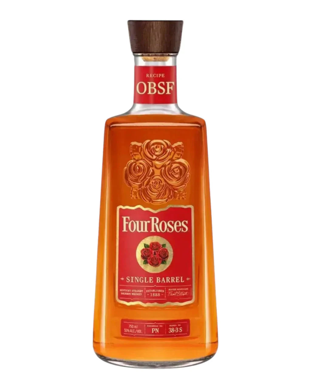 Four Roses Single Barrel Recipe OBSF Bourbon Whiskey 750ml