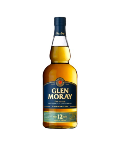 Glen Moray Elgin Heritage 12 Year Old Single Malt Scotch Whisky 750ml