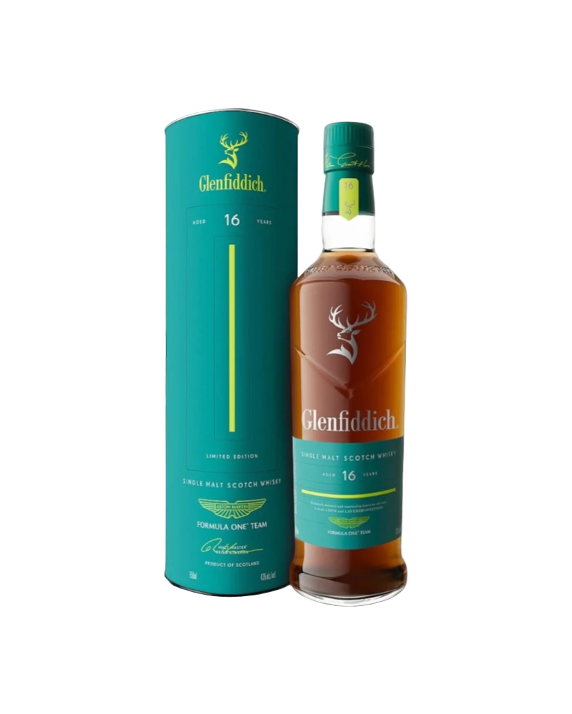Glenfiddich Aston Martin Formula One 16 Year Old Single Malt Scotch Whisky 750ml