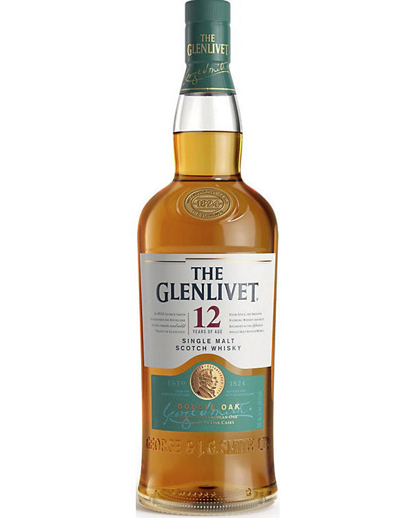Glenlivet Double Oak 12 Year Old Single Malt Scotch Whisky 1Lt