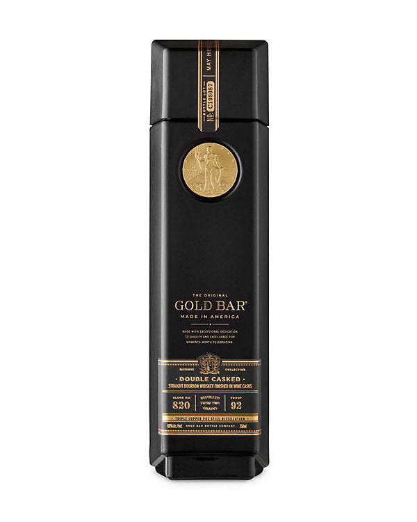 Gold Bar Double Cask Straight Bourbon American Whiskey 750ml