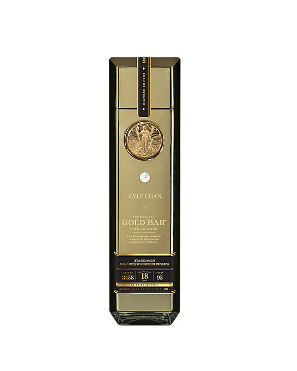 Gold Bar x Kyle Chan Diamond Edition 18 Year Old Blended American Whiskey 750ml