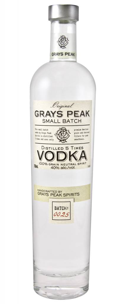 Grays Peak Small Batch Vodka 750ml