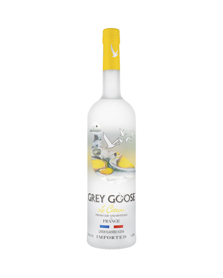 Grey Goose Le Citron Lemon Flavored Vodka 1Lt
